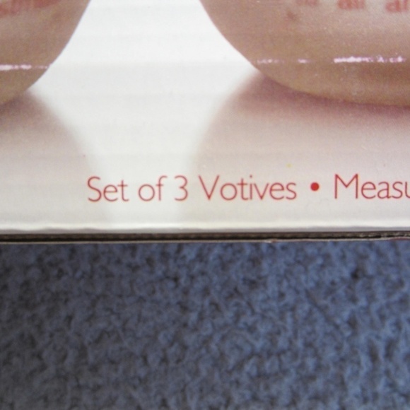 Mikasa Celebrations Candle Holders Set of Three Votives , NWT - Picture 3 of 8